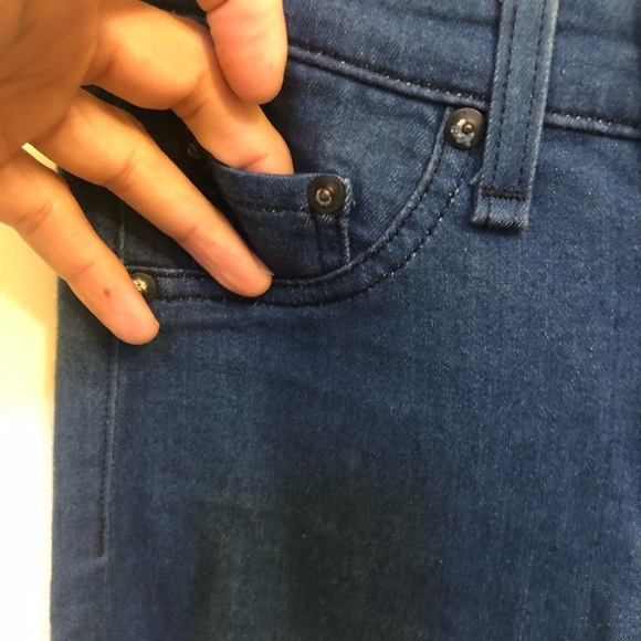 Rag & bone High Rise waisted Skinny Calvary Jeans Skye Blue color Sz 24 - Picture 7 of 14